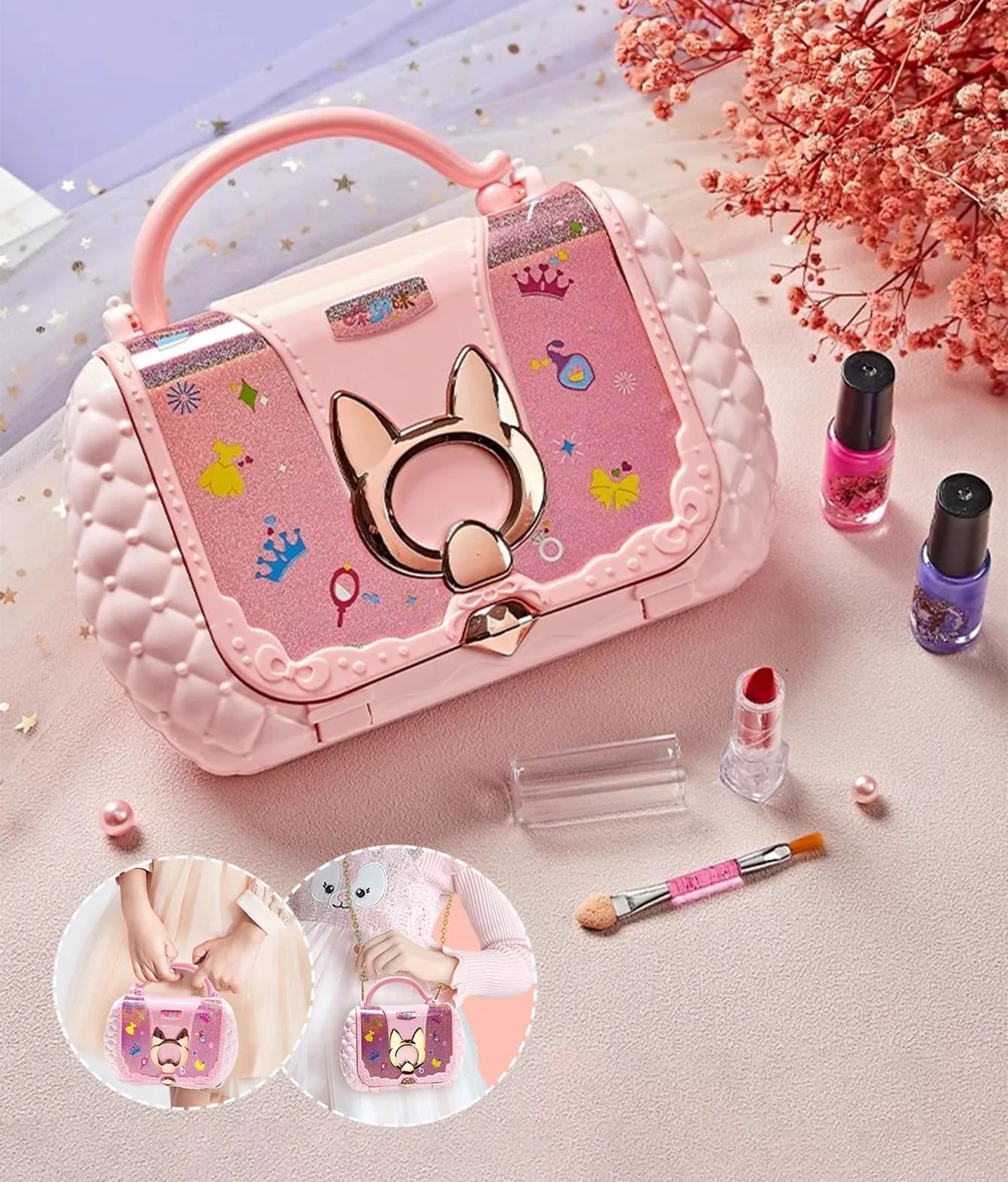 CARTERA MAQUILLAJE PARA NIÑAS